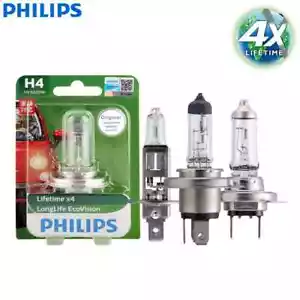 1 pieza Philips Longlife EcoVision H1 H4 H7 12V Luz halógena para coche Lámpara original - Imagen 1 de 11