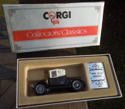 Vintage CORGI Collectors Classics 1910 12/16 Renault diecast Car C862/2 Brown - Image 1 of 4