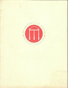 Atene - Programma Cerimonia Convocazione Bicentenario Università della Georgia Ott - Foto 1 di 1
