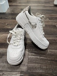 Zapatillas para mujer Nike Air Force 1 Pixel SE Zebra DH9632-100 talla 10,5 - Imagen 1 de 8