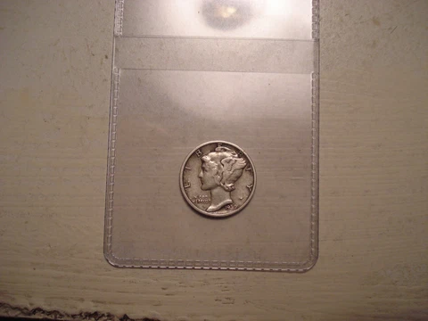 1939-S Mercury dime Cover