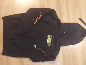 Sudadera con capucha negra Bas Super Mookin Fiends Milky Way Tour - talla mediana - Imagen 1 de 11