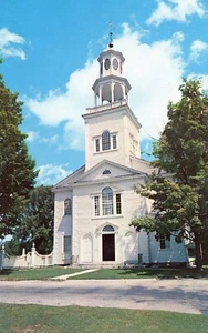 Old First Church, Old Bennington, Vermont --POSTAL - Imagen 1 de 2
