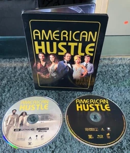 American Hustle 4K UHD + Blu-ray Steelbook Edition Christian Bale Bradley Cooper - Picture 1 of 8