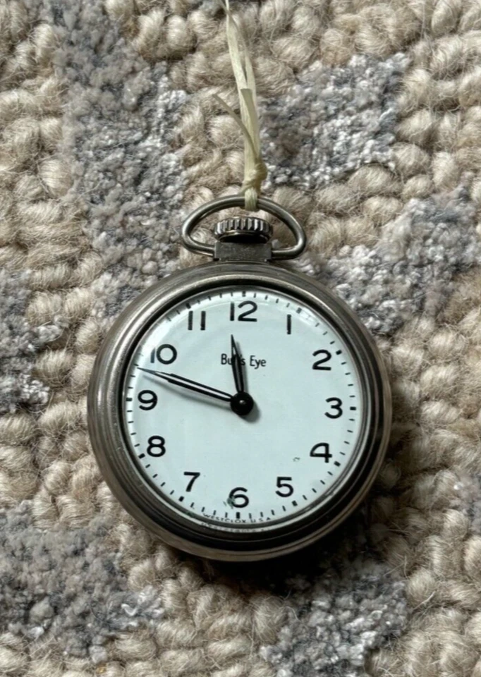 Vintage Westclox Bulls Eye Pocket Watch  - Image 1 of 4