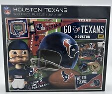 NFL Houston Texans Football 500 Pc Jigsaw Puzzle ***100% Complete***