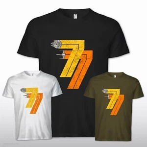Starfight Rebel 77 Star Year 1977 - Alliance Falcon Wars Fan Kult Camiseta - Imagen 1 de 12