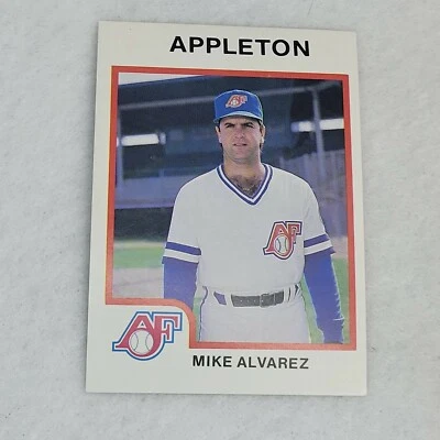 1987 APPLETON FOXES PROCARDS MINOR LEAGUE #530 Mike Alvarez - Image 1 of 2