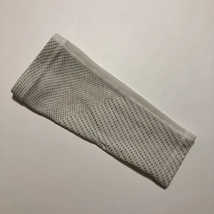 Under Armour Sleeve White Gray Compression Athletic Sport Polyester - Picture 1 of 4