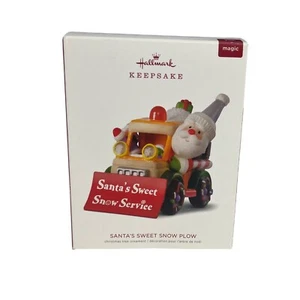 Hallmark Keepsake 2018 Santas dulce quitanieves adorno sonido y luz - Imagen 1 de 9