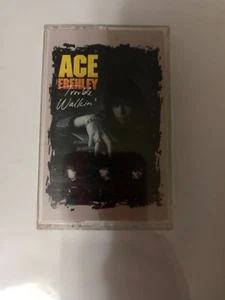 KISS Ace Frehley Trouble Walkin' Collector Cassette Megaforce Records - Picture 1 of 6