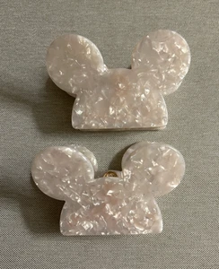 2 Stück Mickey Mouse Ohren Haarkrallenspange - Bild 1 von 4