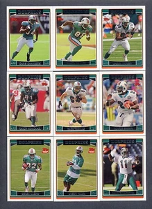 Juego de equipo Topps Miami Dolphins 2006 - Imagen 1 de 1