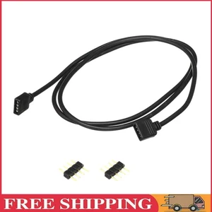 Cable Extensión LED 4 Pines RGB 5050 3528 Tira Luz Conexión (3 Me - Imagen 1 de 8