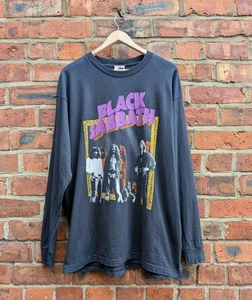 Camiseta Vintage Años 90 Black Sabbath Manga Larga Cronies Etiqueta Talla XL Hecha en EE. UU.  - Imagen 1 de 20