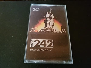 Front 242 - Back Catalogue - Cassette 1st USA Release WAXCS 033. Plays - Picture 1 of 7