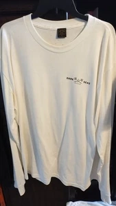 Dark Seas Logo White Shirt Long Sleeve - Picture 1 of 3