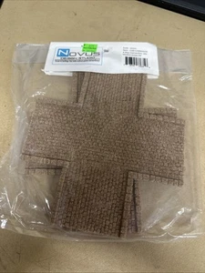 Novus Design Studio 1146 15mm Cobblestone 4 Way Intersections (2) Mediterranean  - Picture 1 of 3