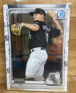 2020 Andrew Vaughn ROOKIE RC Bowman Chrome Draft #BD-153 REFRACTOR - Picture 1 of 2