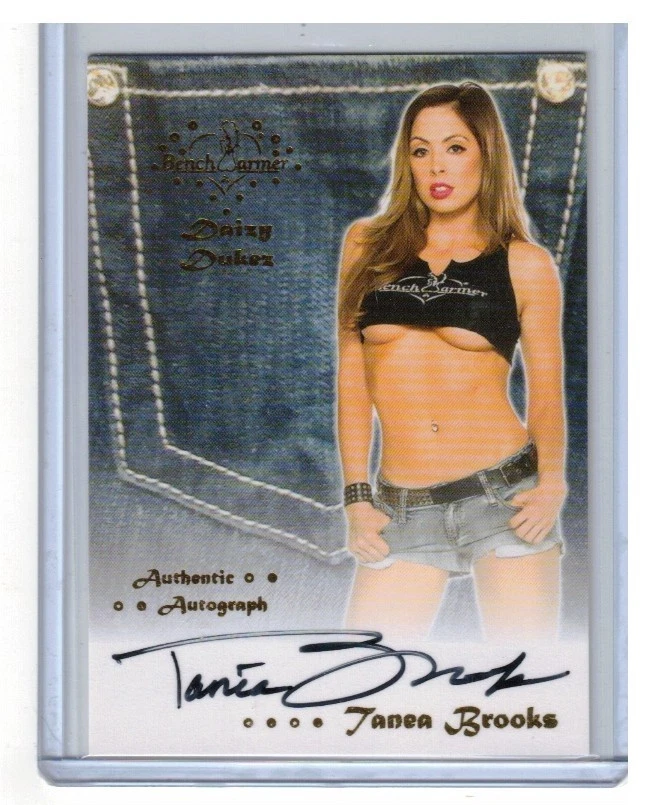 Benchwarmer Daizy Dukez 2012 autógrafo auténtico Tanea Brooks Foto 1 de 1
