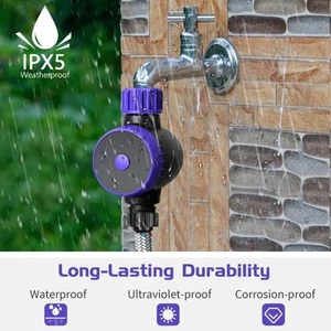Bluetooth Sprinkler Timer WiFi Smart Irrigation Water Timer APP & Voice Control - Picture 1 of 7