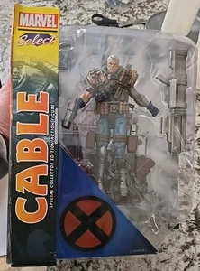 Diamond Select Marvel Comic X-Men CABLE Collector Edition 7" Figure NEW Box Wear - Picture 1 of 7