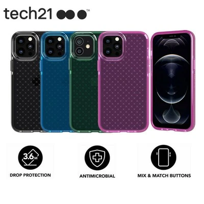 Funda Tech 21 Evo Check iPhone para Apple iPhone 11/11 Pro Max/12/12 Pro Foto 1 de 4