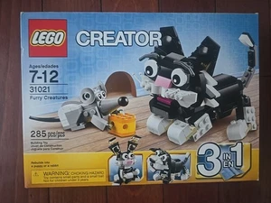 LEGO Creator Furry Creatures (31021) Neu & Versiegelt 3-in-1 Set (Katze, Hund, Kaninchen) - Bild 1 von 2