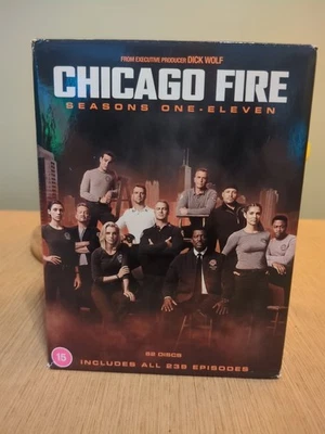 CHICAGO FIRE SEASONS 1-11 (Box set) - Region 2 DVD *BRAND NEW* Free Post  - Image 1 of 4