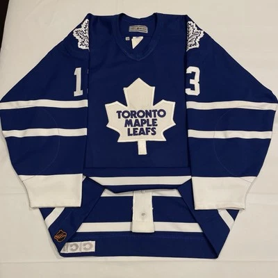 CCM Authentic Mats Sundin Toronto Maple Leafs NHL Hockey Jersey Vintage Blue 48 - Image 1 of 4