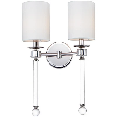 Aplique de pared Maxim Lighting 16108WTCLPN Lucent níquel pulido Foto 1 de 4