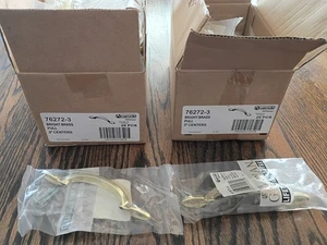 Amerock Bright Brass Drawer Cabinet Pull 76272-3 NOS 3" On Center Qty 38 Pcs - Picture 1 of 3