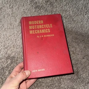 New Modern Motorcycle Mechanics J.B. Nicholson 7th Edition Hardcover 1974 - Bild 1 von 19