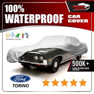 FORD TORINO 2-Door 1970-1971 CAR COVER - 100% Waterproof 100% Breathable - Picture 1 of 11