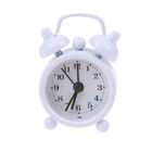 Classic Bell Mini Alarm Clock Quartz Movement Bedside Night Analog Clock New