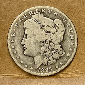 1897 O MORGAN DOLLAR G - Picture 1 of 2