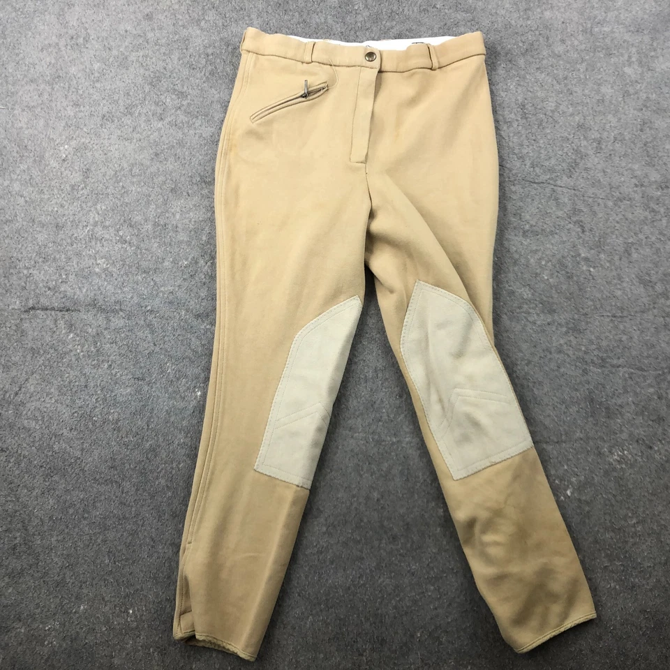 Perris Riding Apparel Pants 30 Beige Horseback Riding Equestrian * - Image 1 of 4