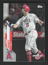 2020 Topps Opening Day   Albert Pujols #44 Los Angeles Angels