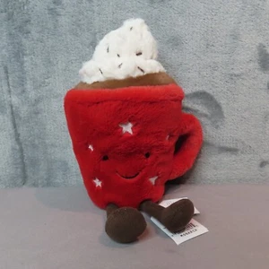 JELLYCAT I am Amuseable Hot Chocolate Stuffed Animal Soft Toy Holiday NWT New - Picture 1 of 9