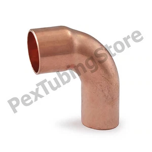 (50) 1/2" C x 1/2" Ftg 90-Degree Copper Street Elbows - Picture 1 of 1