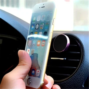 Magnetic Vent Car Holder iPhone 13 12 11 XS Max XR X 8 Max Pro Mount Magnet Plus - Picture 1 of 24