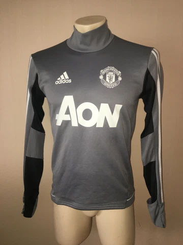 MANCHESTER UNITED ORIGINAL FOOTBALL SOCCER SWEATER TRAINNING  BS4472 ADIDAS Cover