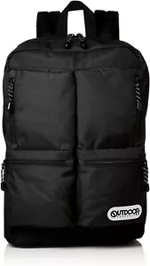 Outdoor Products Backpack Four Quarters A4 25L Black 1 - Picture 1 of 7