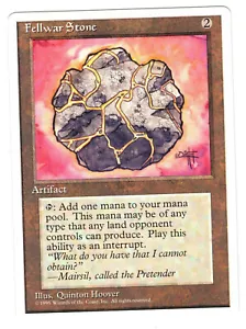 ►Magic-Style◄ MTG - Fellwar Stone - Alternate 4th Fourth Edition - NM - Picture 1 of 2