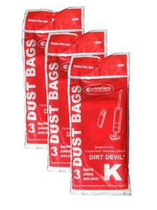 Royal Dirt Devil Stick Vac Type K Allergy Bags 9PK - Picture 1 of 3