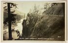 Redwood Highway Garberville CA Bluffs Scenic View Vintage RPPC Postcard Posted