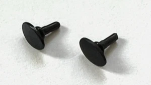 2 x Hornby Oval Loco / Coach buffer heads, spares, for class 37, Western - Picture 1 of 3