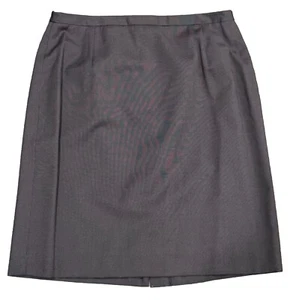 Women’s Petite Size 14P Ann TaylorDark Gray Pencil Skirt - Picture 1 of 4
