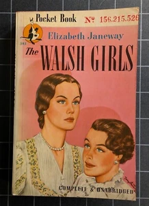 Walsh Girls Janeway 1946 Pocket Book Vintage Paperback Pulp Fiction - Imagen 1 de 4