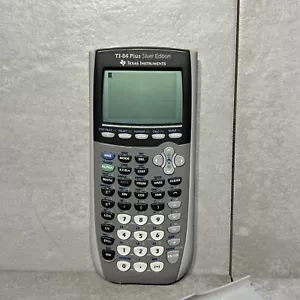 Texas Instruments TI-84 Plus SILVER EDITION Calcolatrice Grafica Grigio TESTATA✅ - Foto 1 di 6
